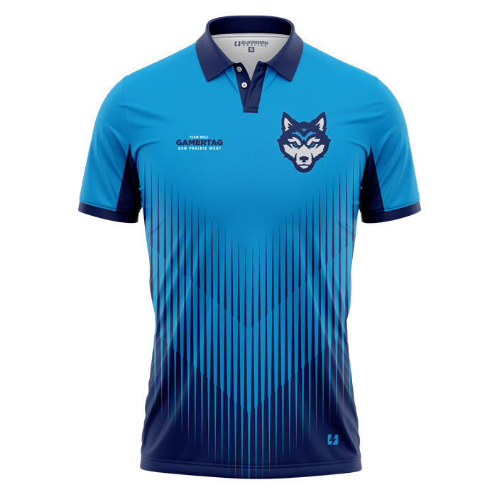 Sun Prairie West esports Mens Fusion Polo (Premium)