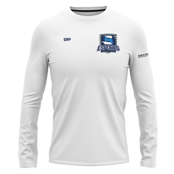 Spectrum Industries esports White Vanguard LS Jersey (Premium)