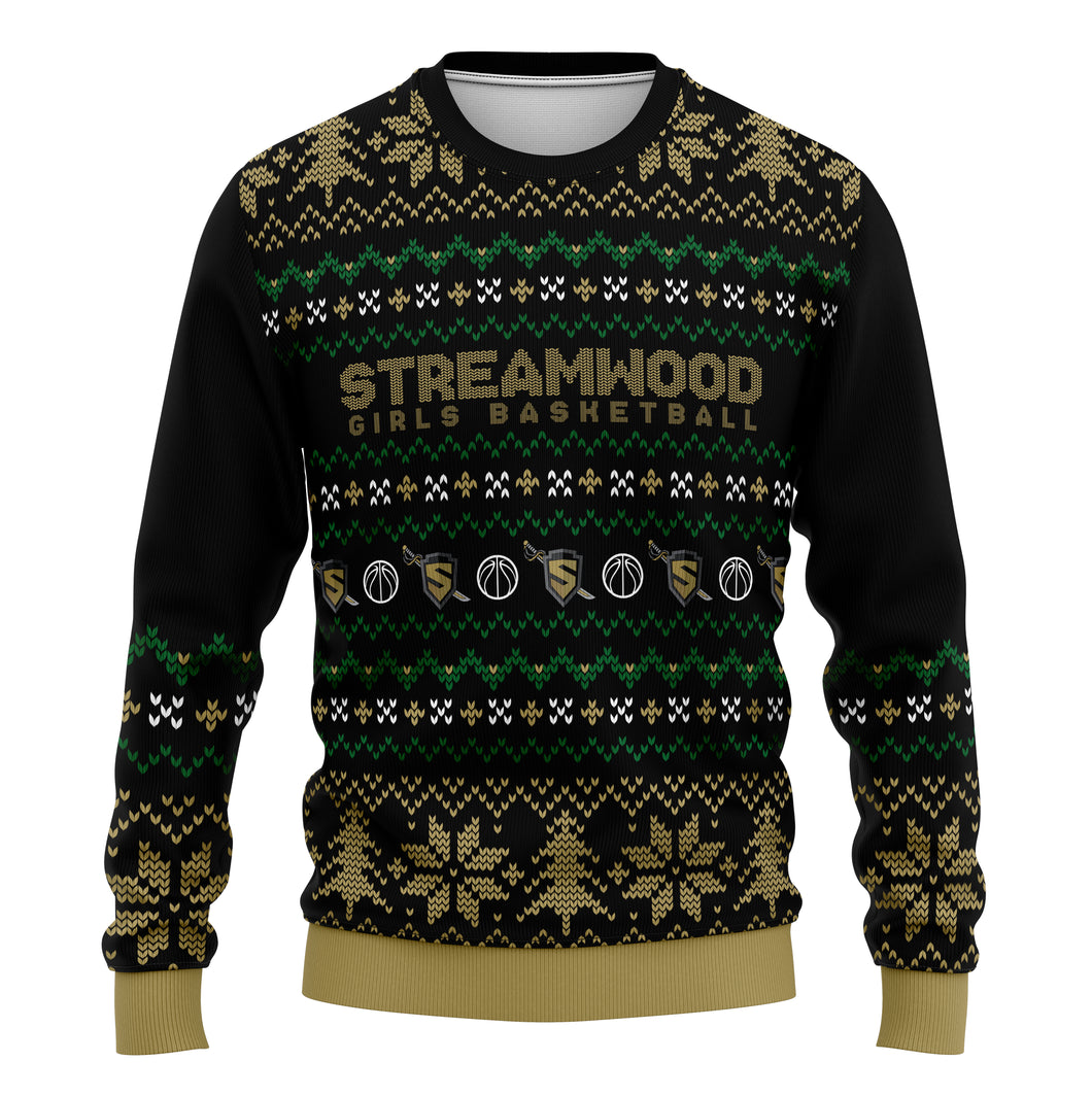 Streamwood Girls Basketball Christmas Sweater