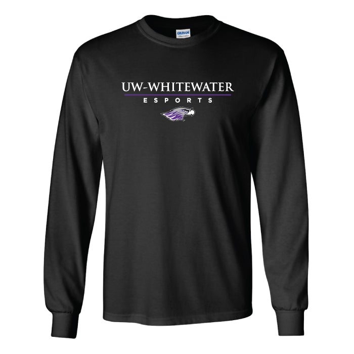 UW-Whitewater esports LS TShirt (Cotton)