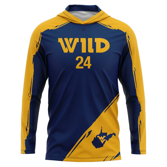 WVU Ultimate esports LS Elysium Hoodie (Premium)