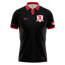 Load image into Gallery viewer, Wittenberg esports Mens Black Fusion Polo (Premium)
