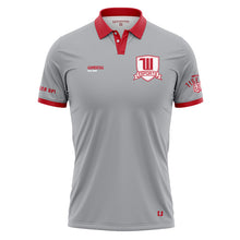 Load image into Gallery viewer, Wittenberg esports Mens Gray Fusion Polo (Premium)
