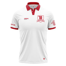 Load image into Gallery viewer, Wittenberg esports Mens White Fusion Polo (Premium)
