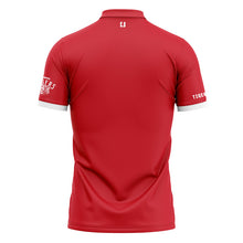 Load image into Gallery viewer, Wittenberg esports Mens Red Fusion Polo (Premium)
