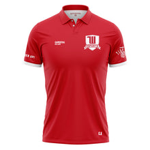 Load image into Gallery viewer, Wittenberg esports Mens Red Fusion Polo (Premium)
