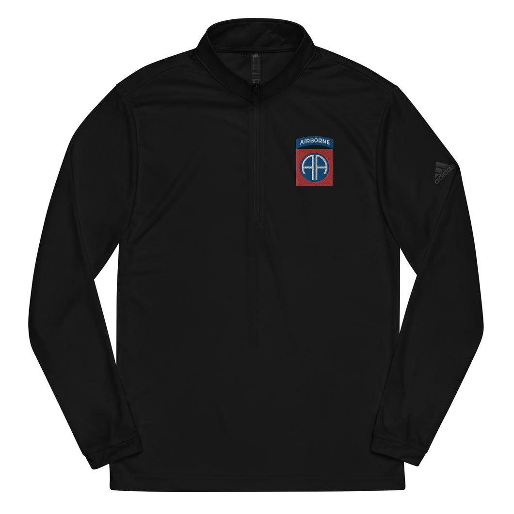 82nd ABN Adidas 1/4 Zip Pullover