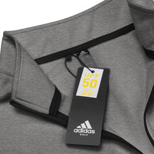 Load image into Gallery viewer, Wisco Shield Gray Adidas 1/4 Zip Pullover
