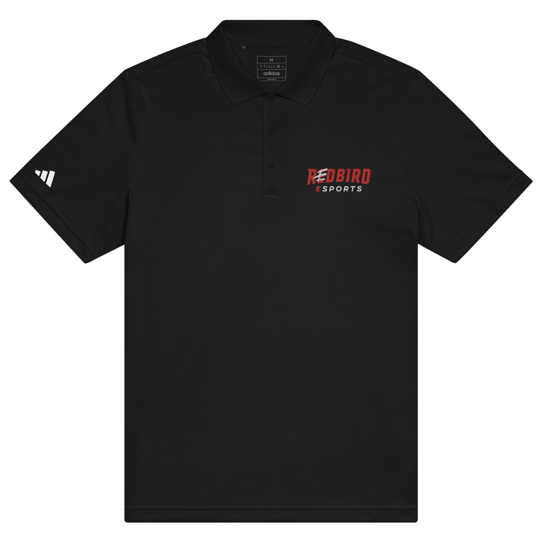 Redbird esports Black Adidas Sport Polo