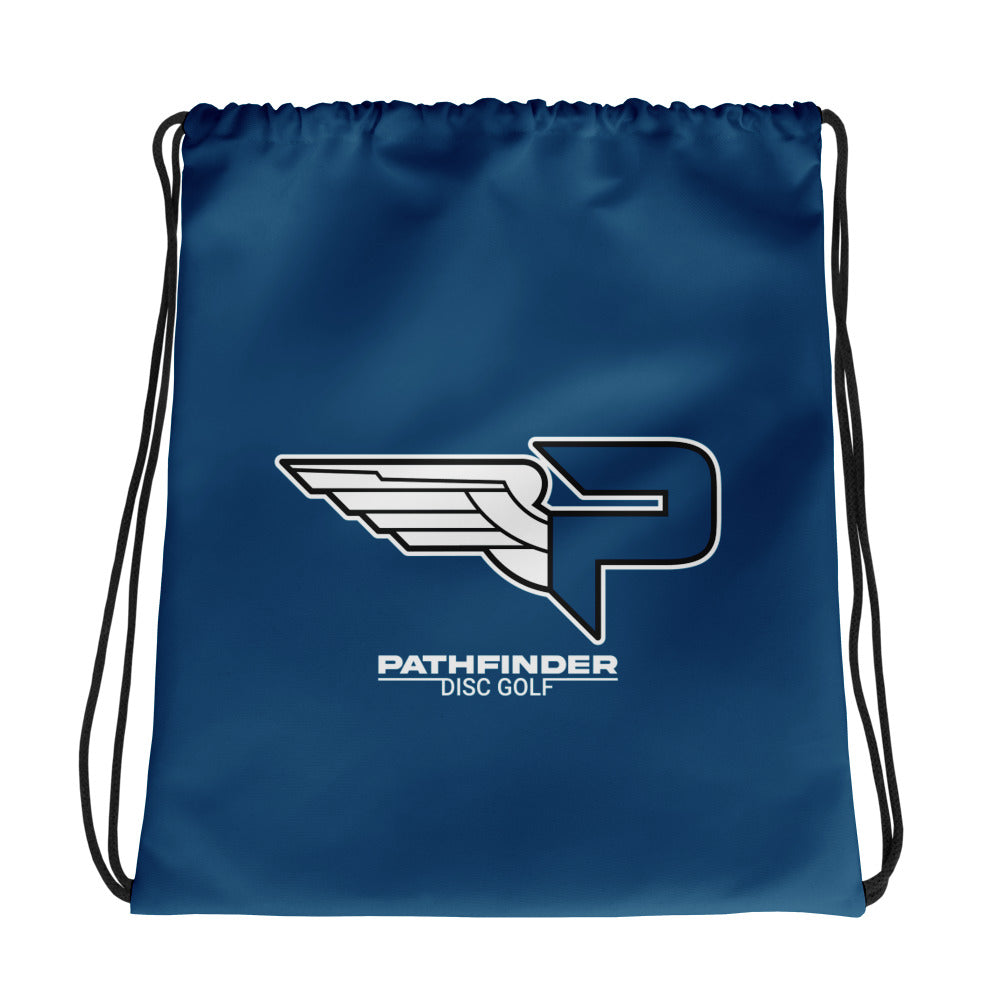 Pathfinder Disc Golf Drawstring Bag