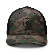 Load image into Gallery viewer, 25th INF Camo Trucker Hat
