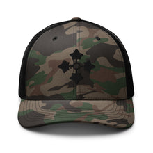 Load image into Gallery viewer, 4th INF Camo Trucker Hat
