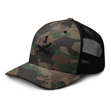 Load image into Gallery viewer, 1st ARMD &quot;1&quot; Camo Trucker Hat
