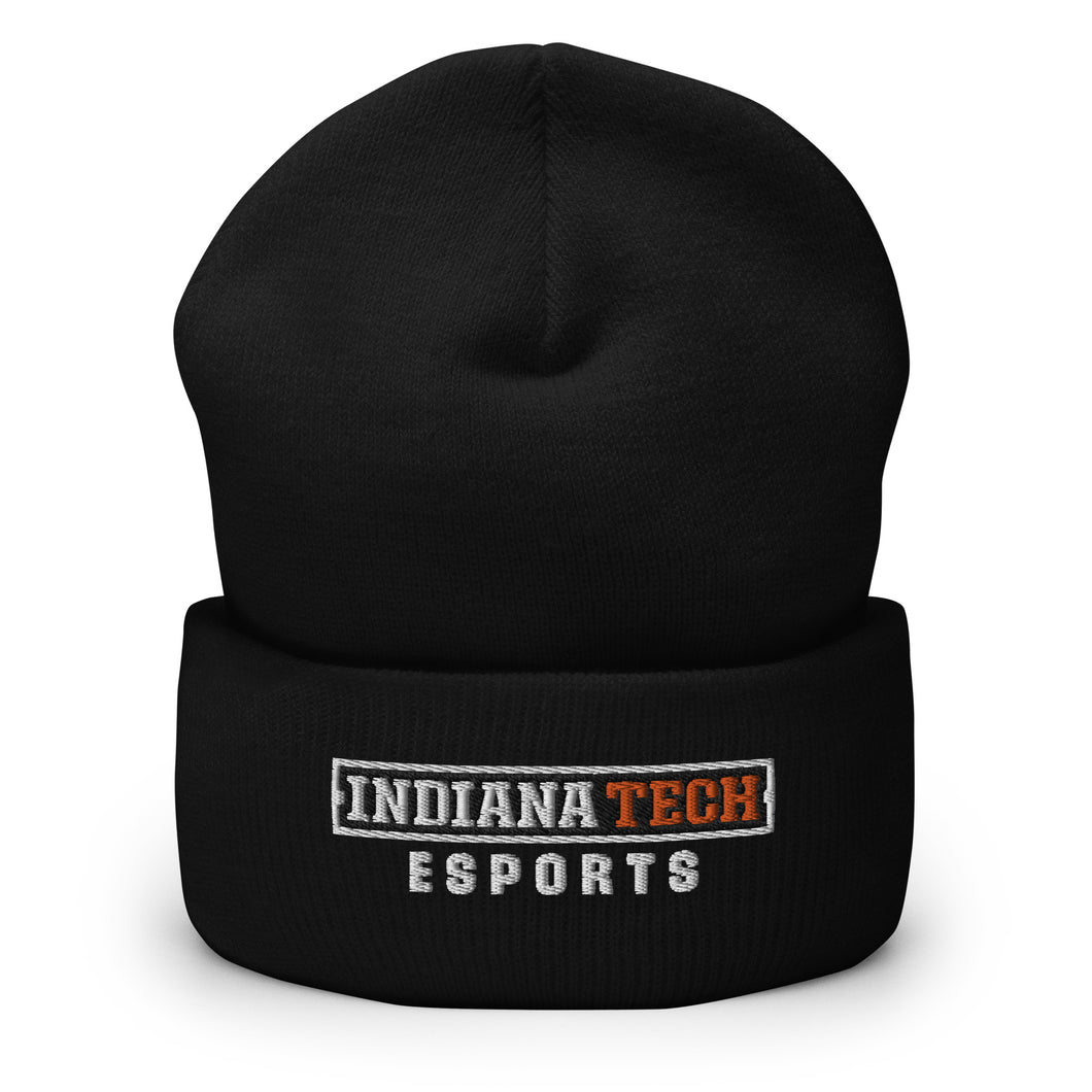 Indiana Tech esports Cuffed Beanie