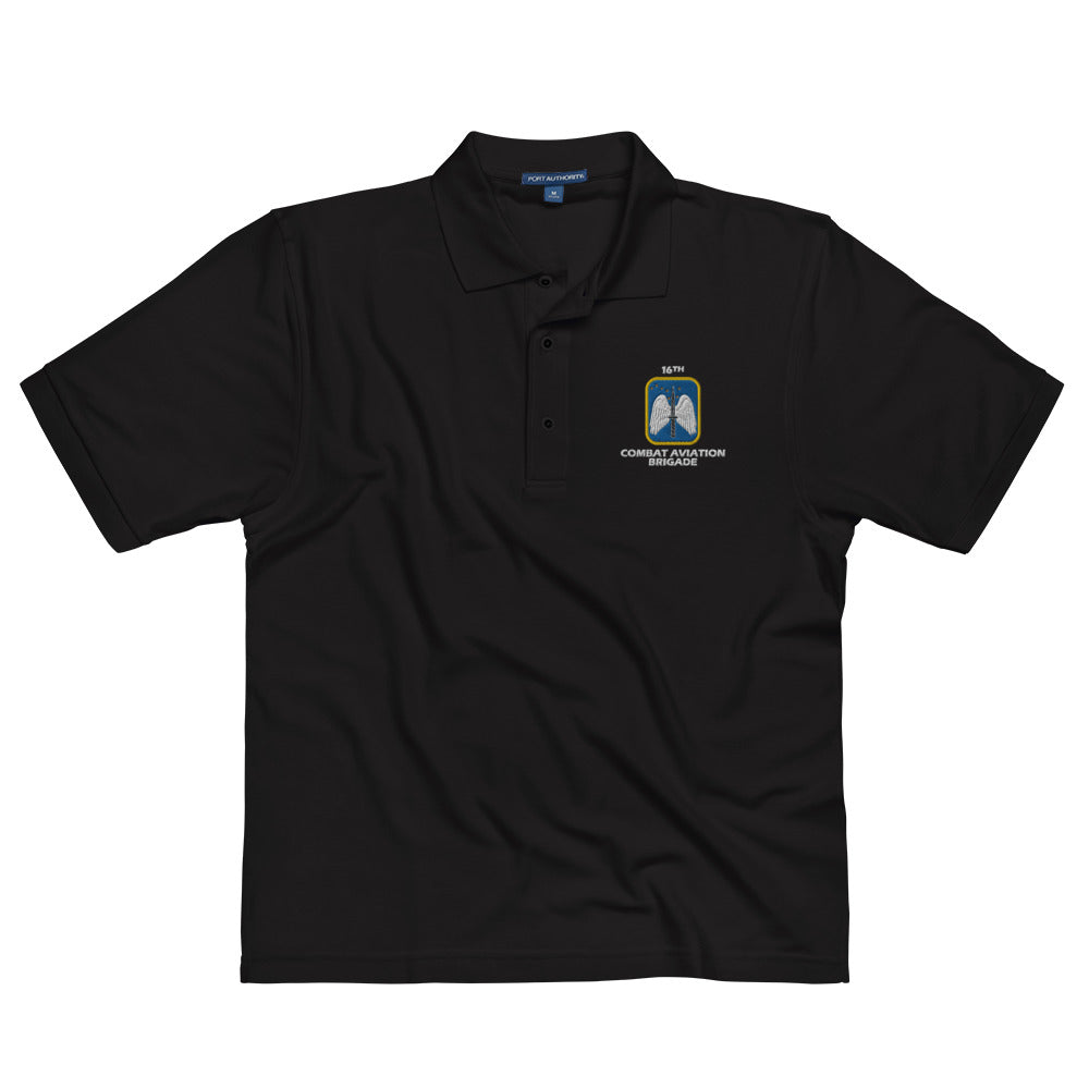 16th CAB Embroidered Mens Polo