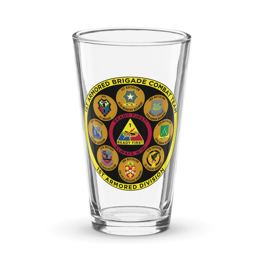 1ABCT - 1AD Pint Glass