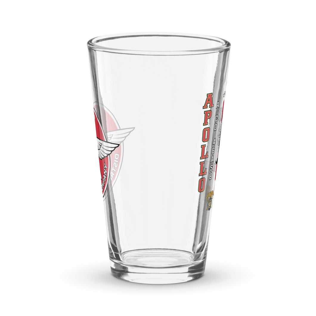 Apollo Co 46ASB Shaker Pint Glass