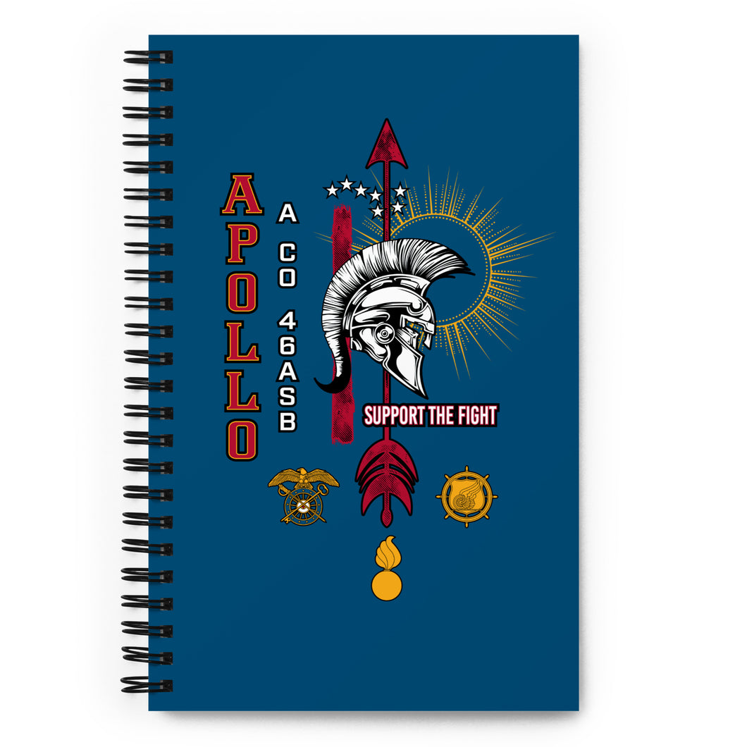 Apollo Co 46th ASB Spiral Notebook