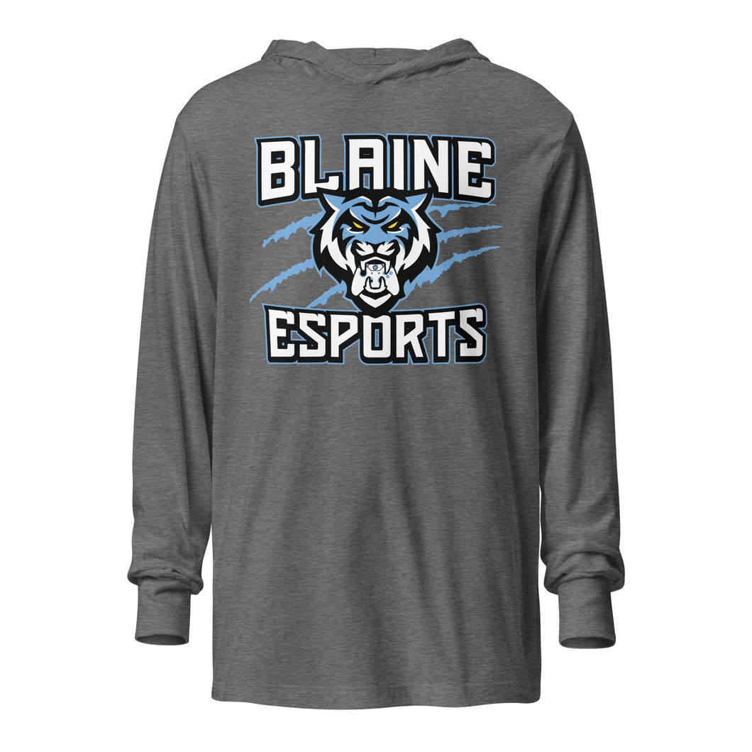 Blaine esports LS TShirt Hoodie (Cotton)