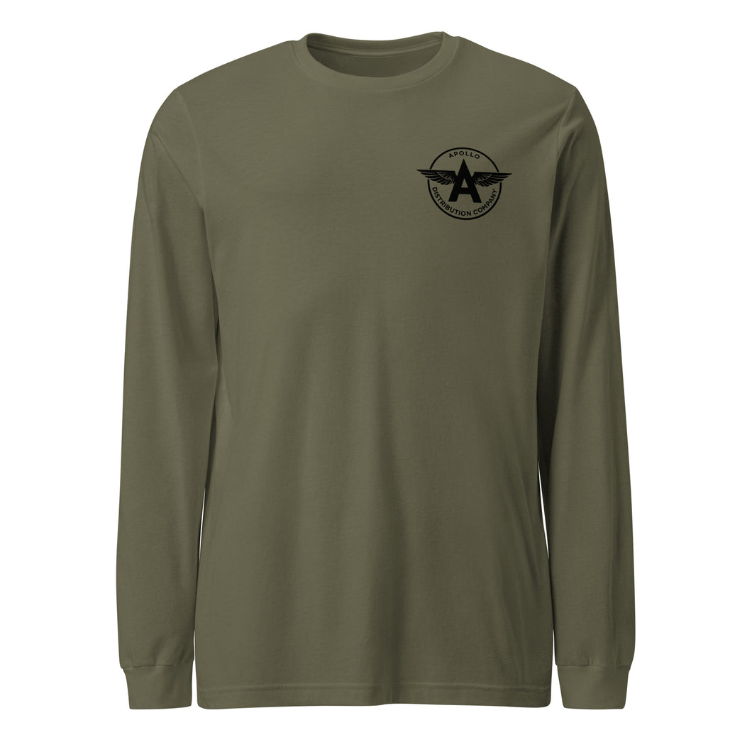 Apollo Co 46ASB Mil Green LS TShirt (Cotton)