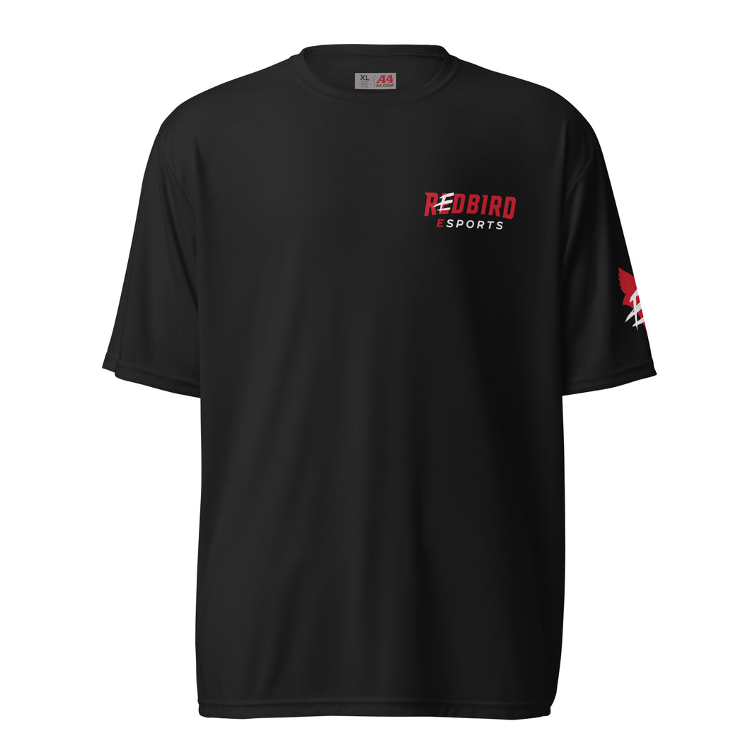 Redbird esports Black Performance TShirt