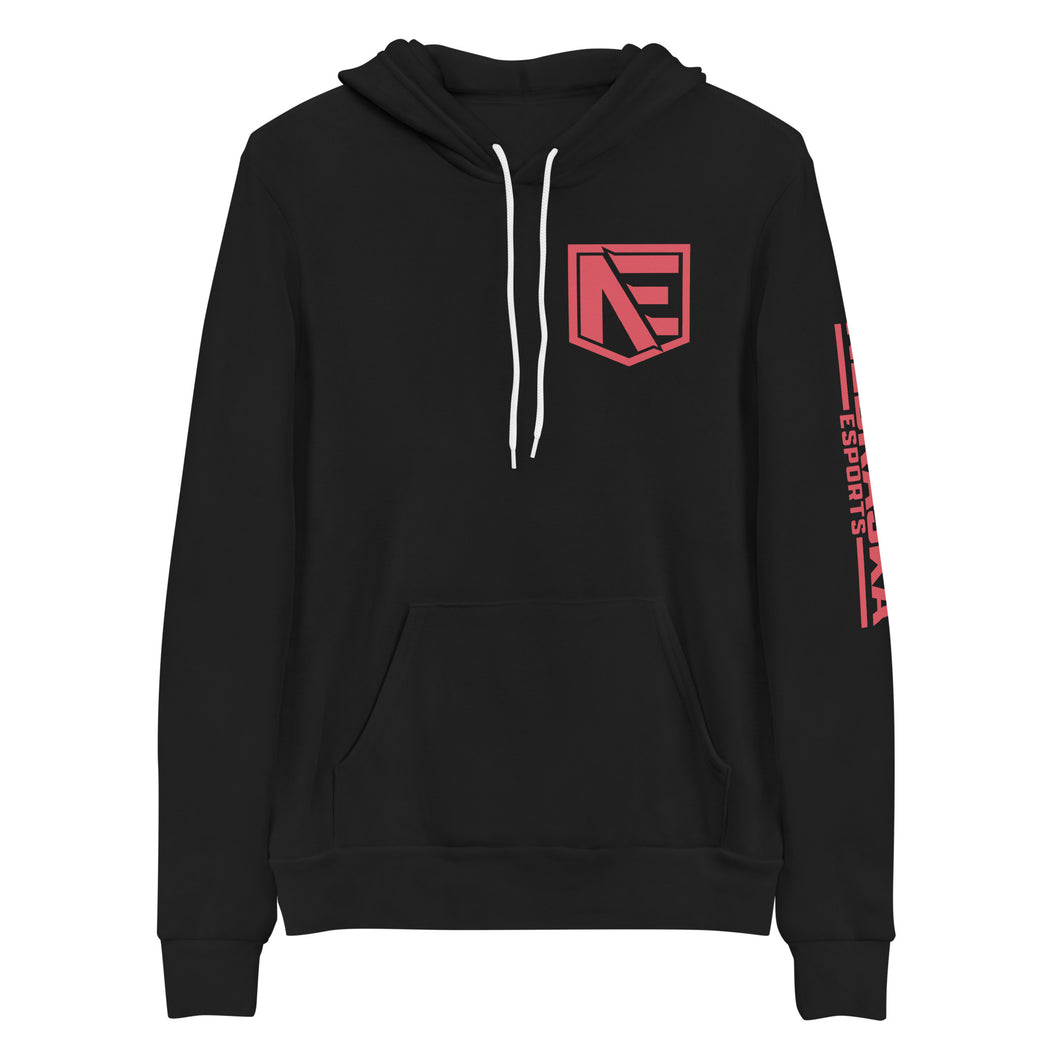 Nebraska esports Bella Canvas Hoodie (Cotton)