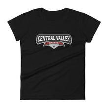 Load image into Gallery viewer, Central Valley Sports Womens Fashion Fit TShirt (Cotton)
