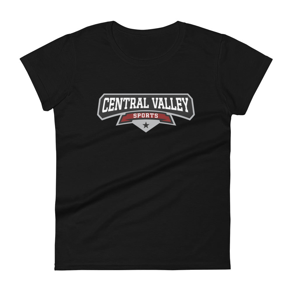 Central Valley Sports Womens Fashion Fit TShirt (Cotton)