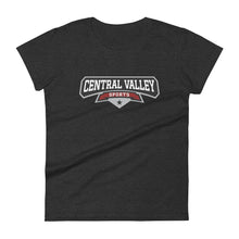 Load image into Gallery viewer, Central Valley Sports Womens Fashion Fit TShirt (Cotton)
