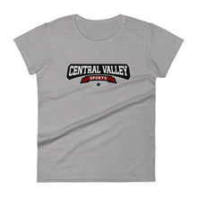 Load image into Gallery viewer, Central Valley Sports Womens Fashion Fit TShirt (Cotton)
