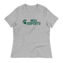 Load image into Gallery viewer, MSU esports Womens Relaxed TShirt (Cotton)
