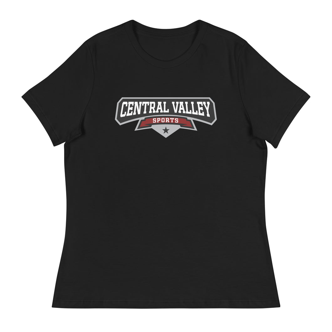 Central Valley Sports Womens Relaxed TShirt (Cotton)