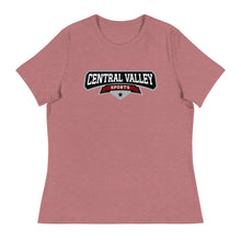 Load image into Gallery viewer, Central Valley Sports Womens Relaxed TShirt (Cotton)
