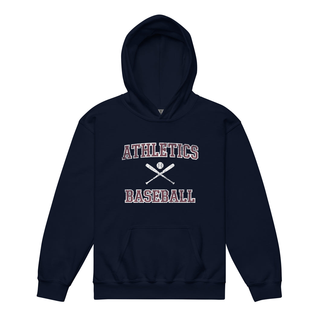 Athletics Baseball Youth Hoodie