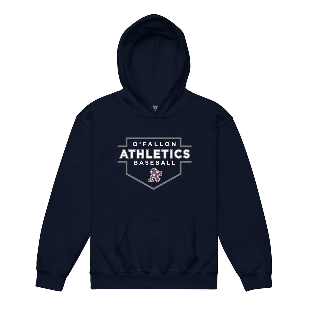 Athletics Homeplate Youth Hoodie