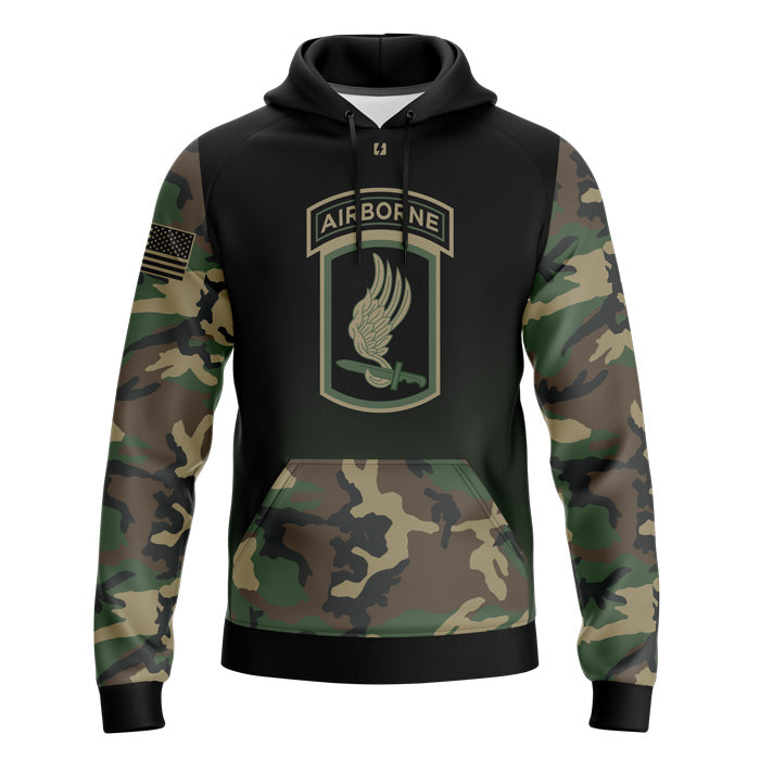 173rd ABN Woodland Camo Hyperion Hoodie
