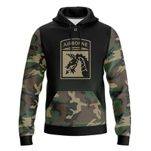 Load image into Gallery viewer, 18th ABN Woodland Camo Hyperion Hoodie (Premium)
