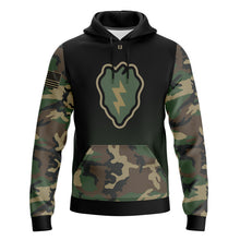 Load image into Gallery viewer, 25th INF Woodland Camo Hyperion Hoodie
