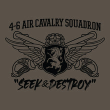 Load image into Gallery viewer, C Trp 4-6 Air Cav Brown Cotton TShirt
