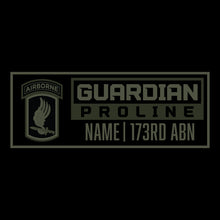 Load image into Gallery viewer, 173rd ABN Guardian Black TShirt (FULLY CUSTOM)
