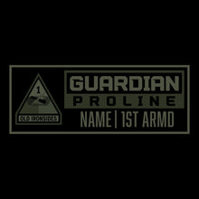 Load image into Gallery viewer, 1st Armored Division Guardian Black TShirt (FULLY CUSTOM)
