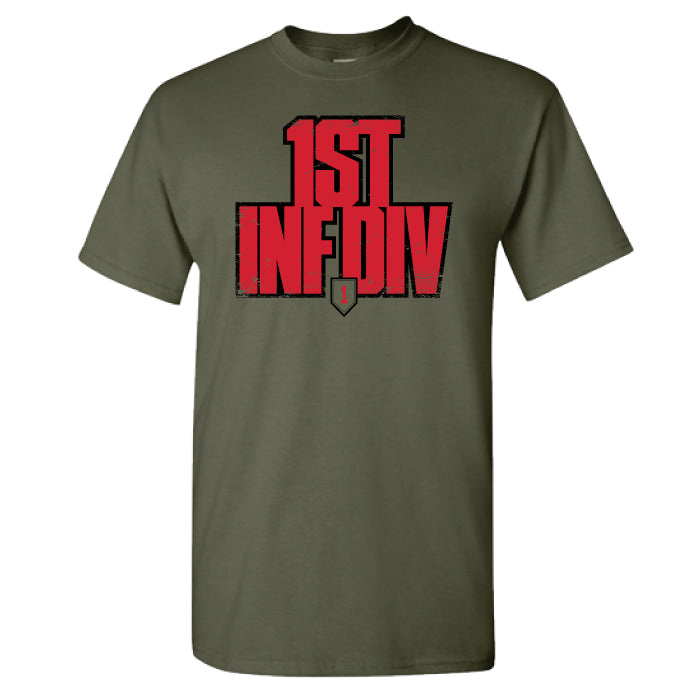 1st INF Bold Text TShirt (Cotton)
