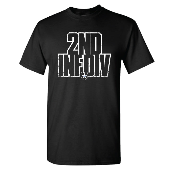 2nd INF Bold Text TShirt (Cotton)