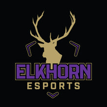 Load image into Gallery viewer, Elkhorn esports with &quot;Champs&quot; Back T-Shirt
