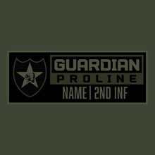 Load image into Gallery viewer, 2nd INF Guardian Green LS TShirt (FULLY CUSTOM)

