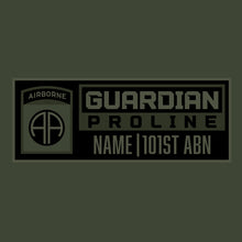 Load image into Gallery viewer, 82nd Airborne Division Guardian Green LS TShirt (FULLY CUSTOM)
