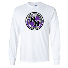 Load image into Gallery viewer, Niles North esports Distressed Logo TShirt
