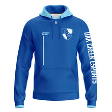 Load image into Gallery viewer, Oak Creek esports Blue Hyperion Hoodie
