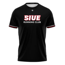 Load image into Gallery viewer, SIUE Running Club Poly Black TShirt
