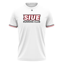 Load image into Gallery viewer, SIUE Running Club Poly White TShirt
